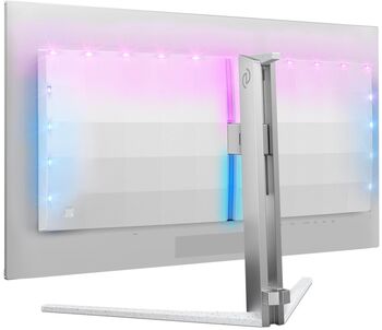 Philips 32" Evnia 8000 QD-OLED UHD tölvuskjár - Hvítur