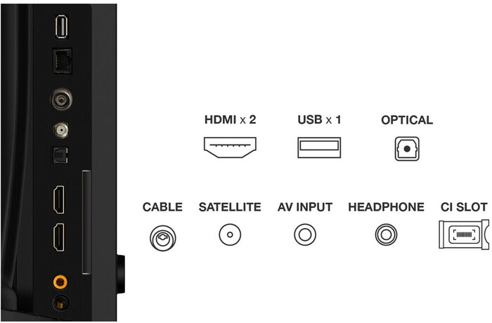 TCL 32" S5K sjónvarp (2025)