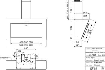 Epoq veggháfur 3300701094 - Svartur