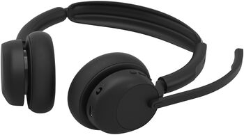 Jabra Evolve3 45 Stereo USB-C UC þráðlaus heyrnartól - Svört