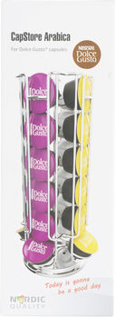 CapStore Arabica Dolce Gusto hylkjastandur með snúningsdisk