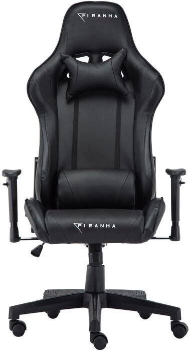 Piranha Bite leikjastóll - Svartur