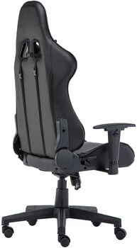 Piranha Bite leikjastóll - Svartur