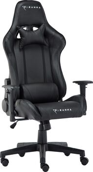 Piranha Bite leikjastóll - Svartur