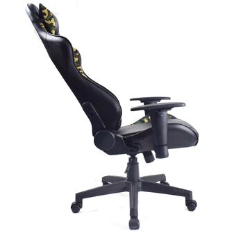 Piranha Bite leikjastóll - Svartur/Camo