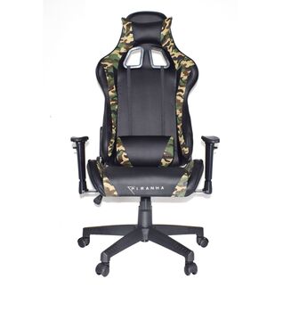 Piranha Bite leikjastóll - Svartur/Camo