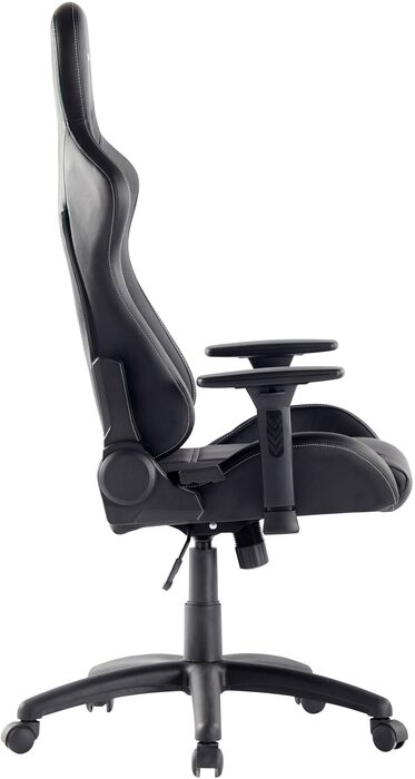 Piranha Attack leikjastóll - Svartur