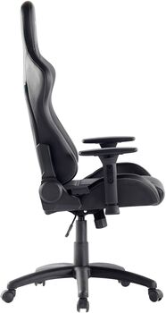 Piranha Attack leikjastóll - Svartur