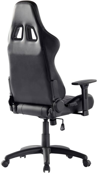 Piranha Attack leikjastóll - Svartur