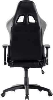 Piranha Attack leikjastóll - Svartur