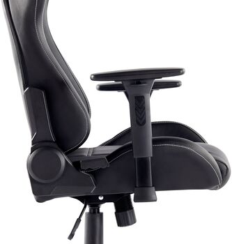 Piranha Attack leikjastóll - Svartur