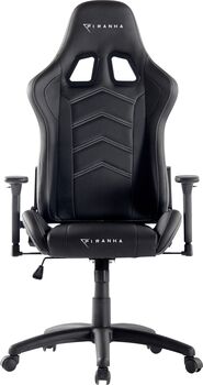 Piranha Attack leikjastóll - Svartur