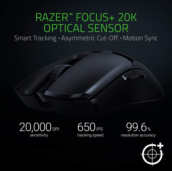 Razer Viper Ultimate þráðlaus leikjamús - Svört