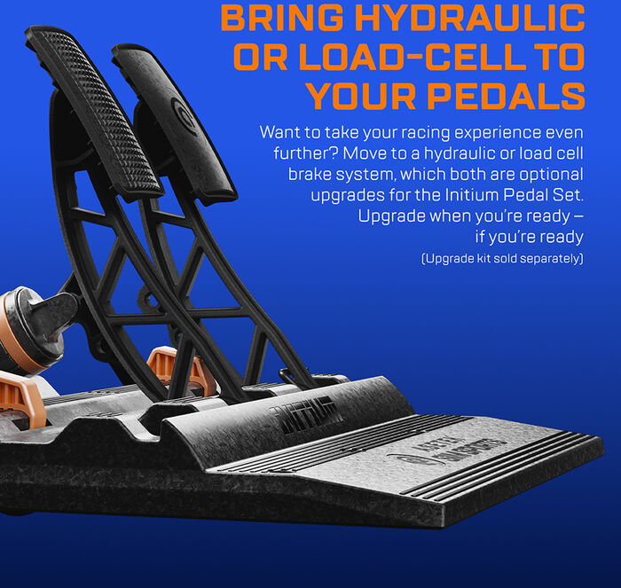 Asetek Initium pedalar - Svartir