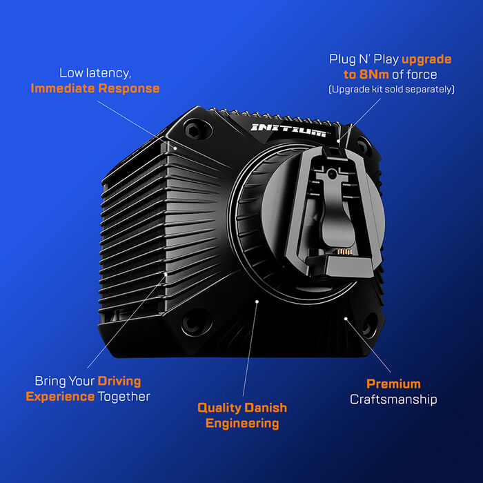 Asetek Initium stýrismótor - Svartur