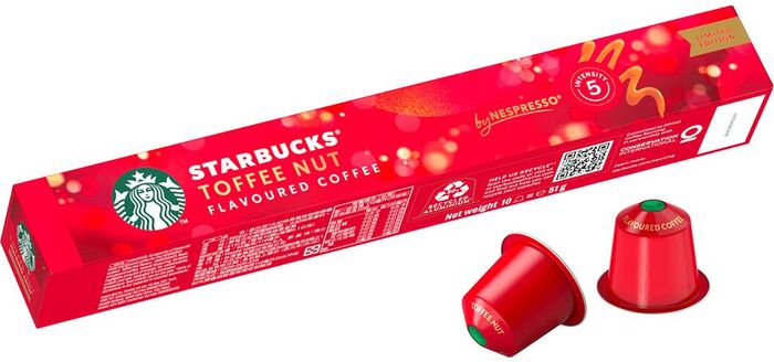 Starbucks Toffee Nut fyrir Nespresso 