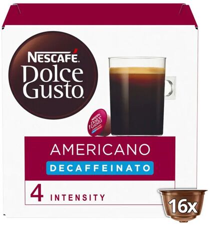 Dolce Gusto Americano kaffihylki - koffínlaust