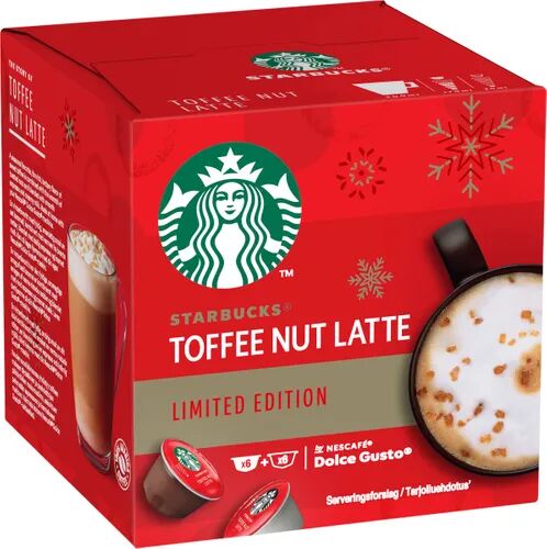 Starbucks Toffee Nut Latte Dolce Gusto kaffihylki