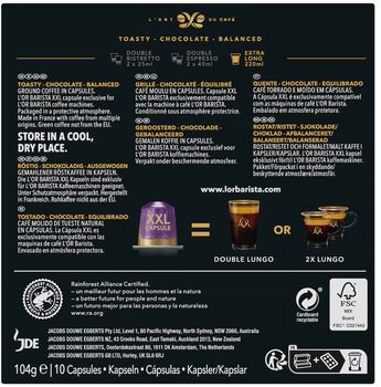 L'OR Barista Profundo XXL kaffihylki 