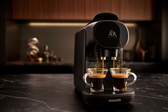 L'OR Barista Sublime hylkjakaffivél - Svört