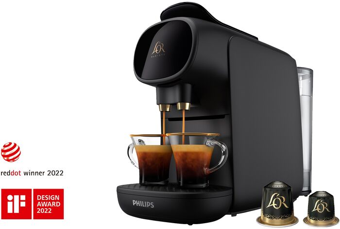 L'OR Barista Sublime hylkjakaffivél - Svört