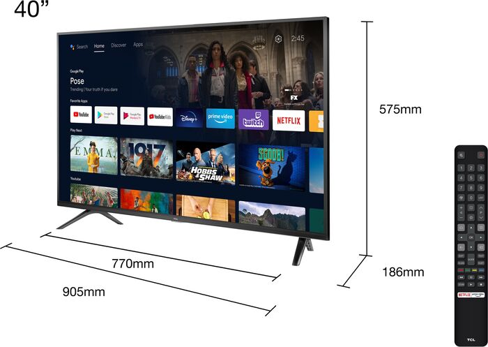 TCL 40" S5200 VA sjónvarp (2021)