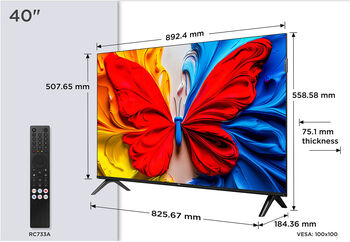 TCL 40" S5K sjónvarp (2025)