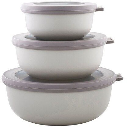 Rosti Cirqula lágar skálar með loki - 3stk