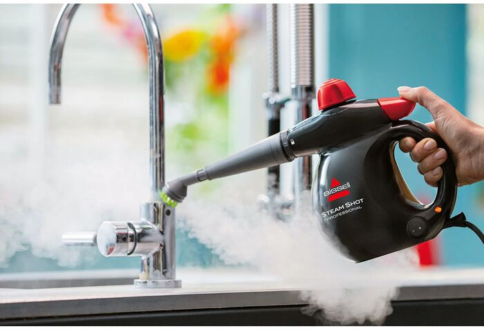 Bissell SteamShot Pro gufuhreinsitæki - Svart