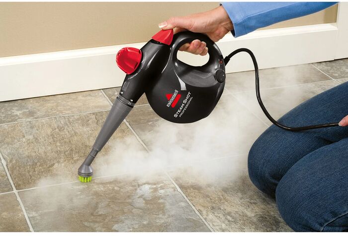 Bissell SteamShot Pro gufuhreinsitæki - Svart