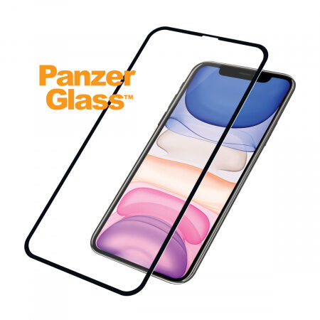 PanzerGlass iPhone 11 skjávörn - Svart
