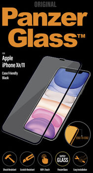 PanzerGlass iPhone 11 skjávörn - Svart