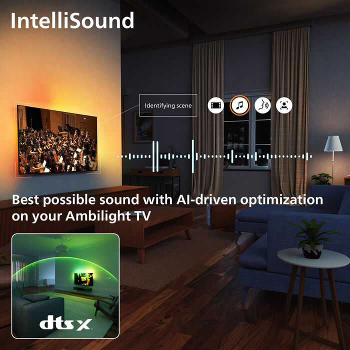 Philips 43" PQS7801 QLED snjallsjónvarp (2026)