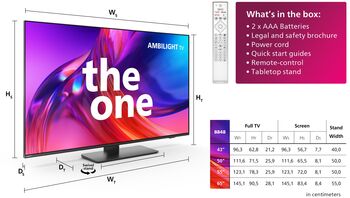 Philips 43" The One LED sjónvarp (2023) 