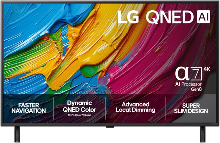 LG 43" QNED80 sjónvarp (2025)