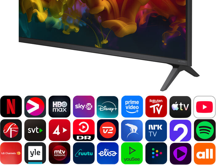 LG 43" QNED80 sjónvarp (2026)