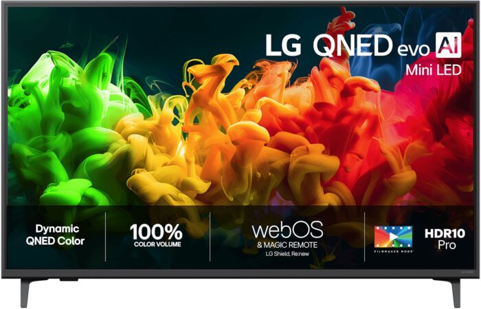 LG 43" QNED80 sjónvarp (2026)