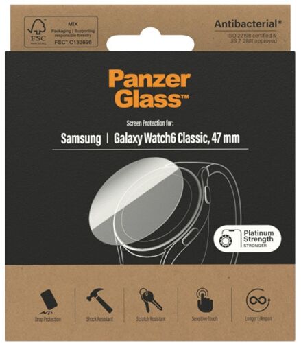 PanzerGlass Samsung Galaxy Watch6 Classic 47mm öryggisgler