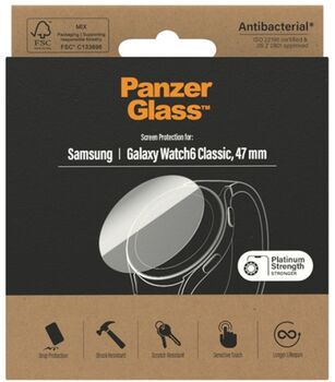 PanzerGlass Samsung Galaxy Watch6 Classic 47mm öryggisgler 