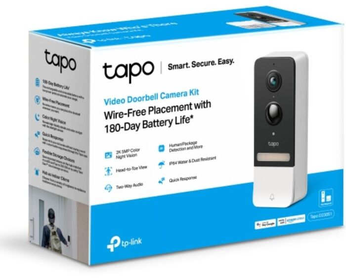 TP-Link Tapo snjalldyrabjalla 