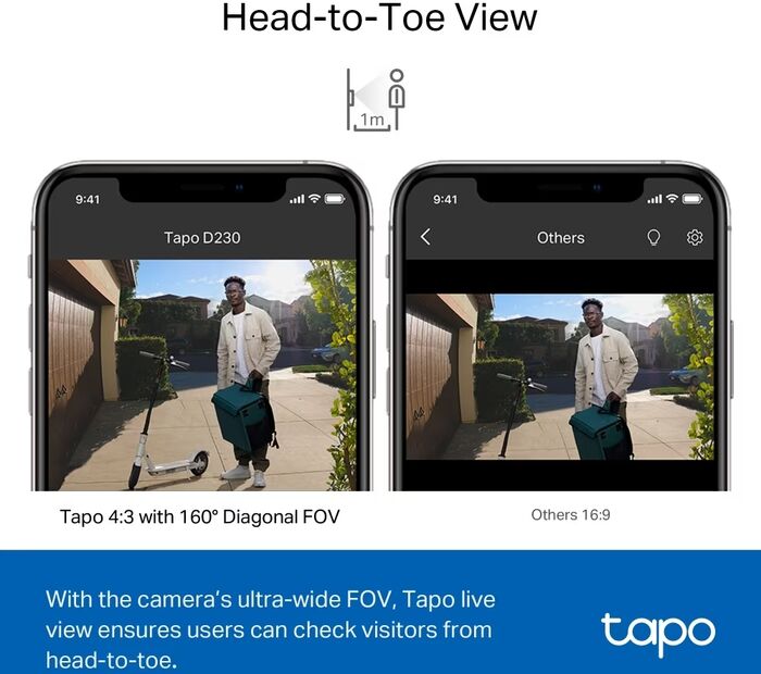 TP-Link Tapo snjalldyrabjalla 