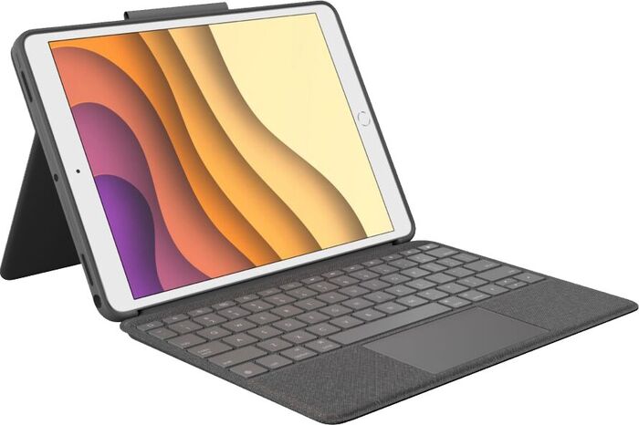 Logitech Combo Touch Lyklaborðahlustur fyrir iPad Air 10.5 