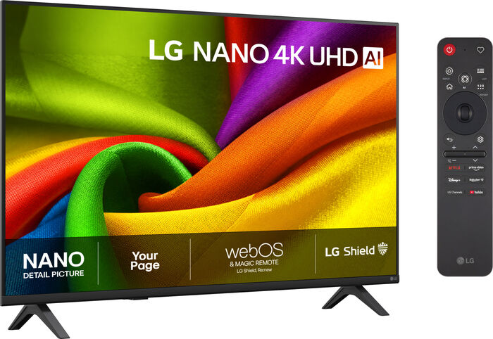 LG 50" NU850 snjallsjónvarp (2026)