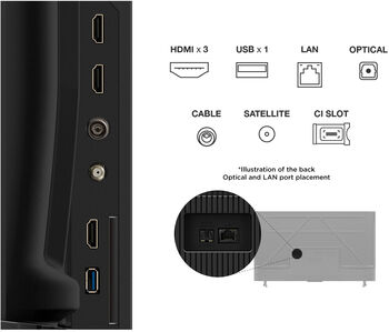 TCL 50" P69K sjónvarp (2025)