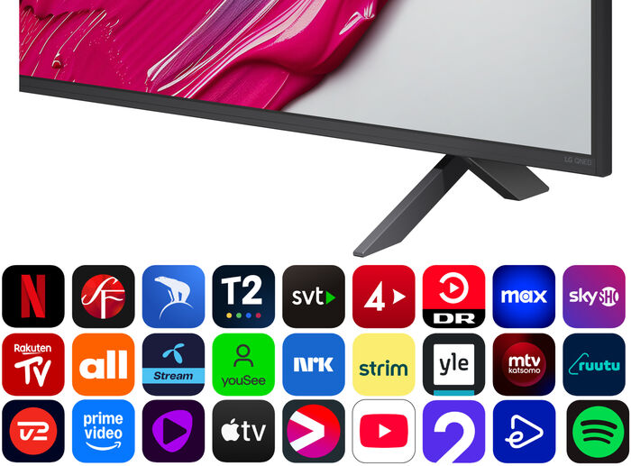 LG 50" QNED80 sjónvarp (2025)