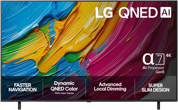 LG 50" QNED80 sjónvarp (2025)