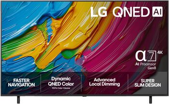 LG 50" QNED80 sjónvarp (2025)