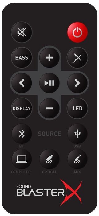 Creative Katana hljóðstöng með bassaboxi