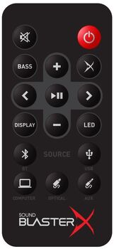 Creative Katana hljóðstöng með bassaboxi