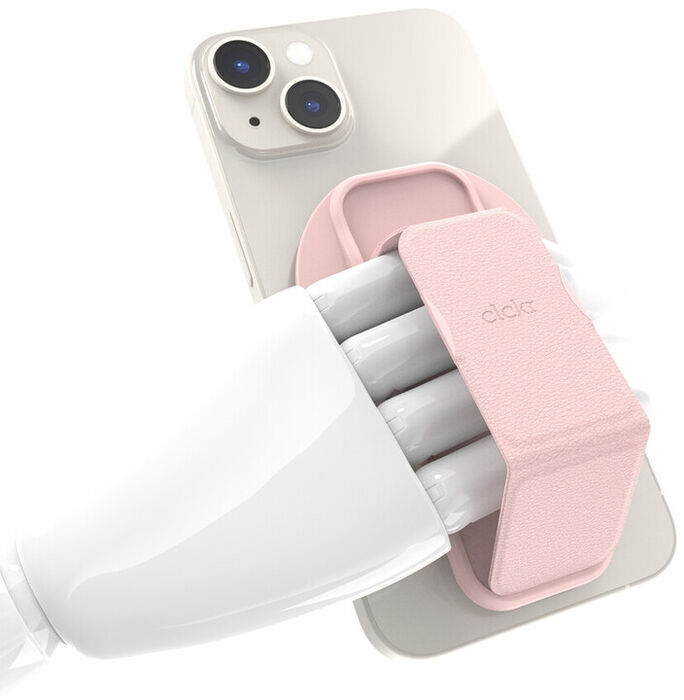 Clckr Compact Magsafe farsímagrip/standur - Bleikt